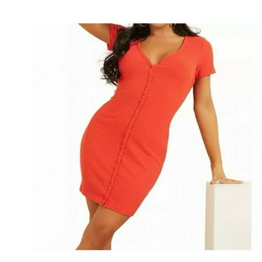 Guess Ribbed Dress